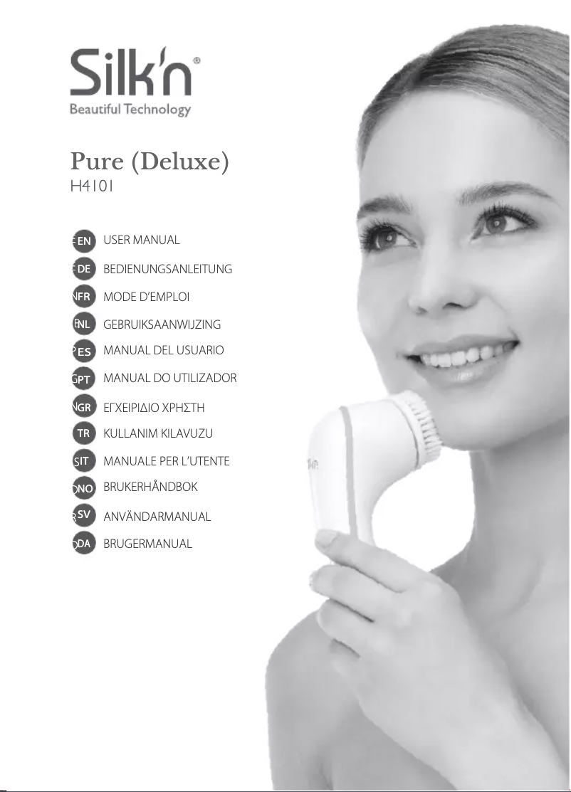 Page 1 de la notice Manuel utilisateur Silk'n Pure Deluxe H4101