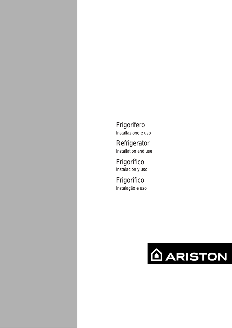 Page n°1 - Manuel utilisateur Hotpoint Ariston BTS 1611