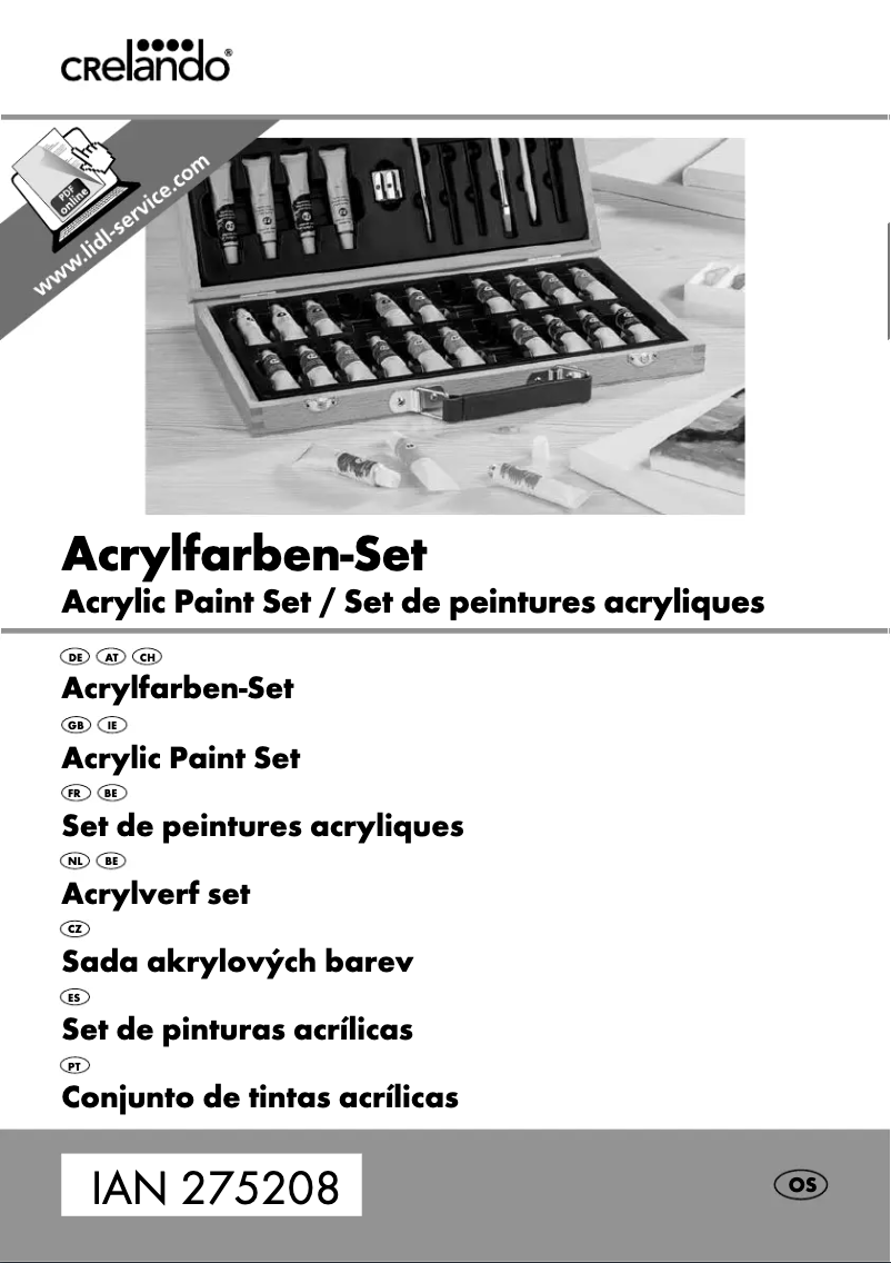 Página 1 del manual Manual de usuario Crelando 275208