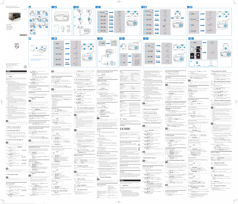 Image de la première page du manuel de l'appareil ORT2300B