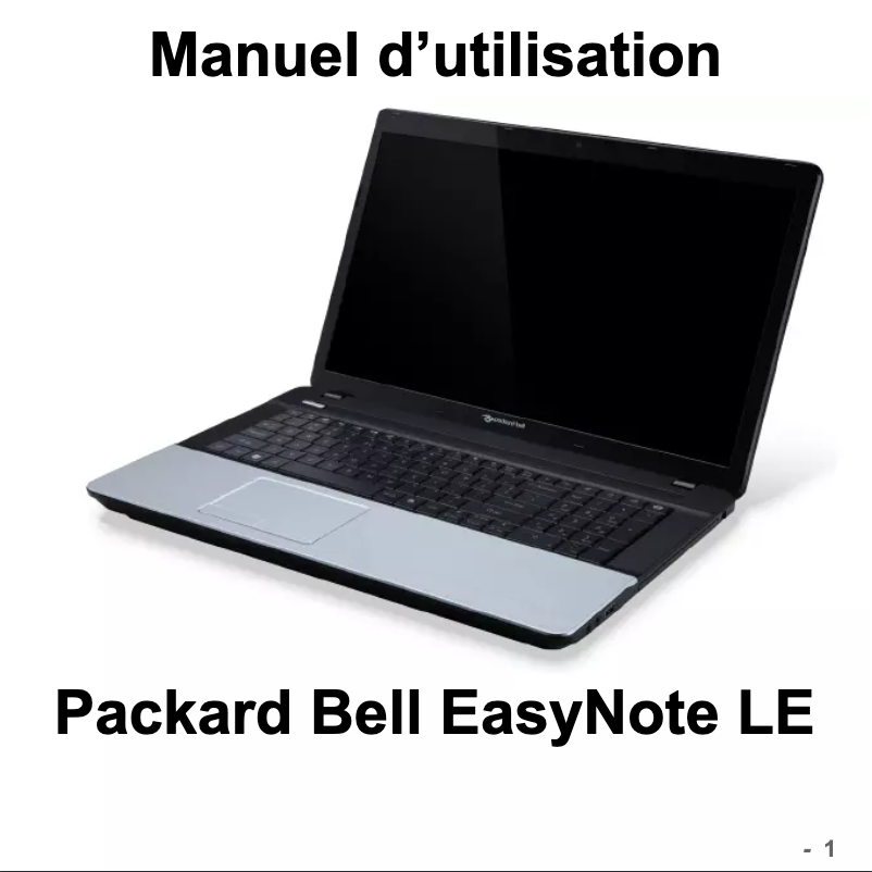 Image de la première page du manuel de l'appareil EasyNote LE11