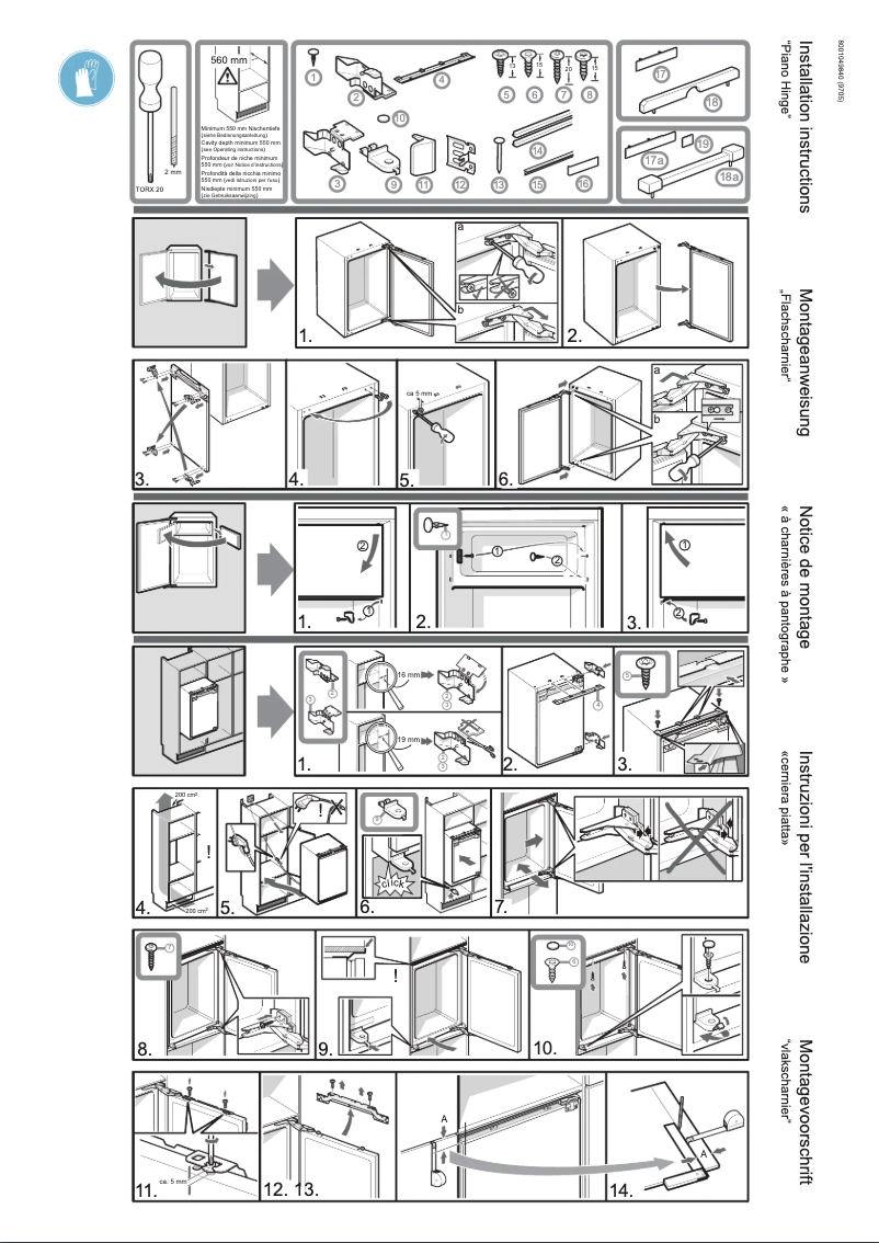 Image de la première page du manuel de l'appareil KI24RV51