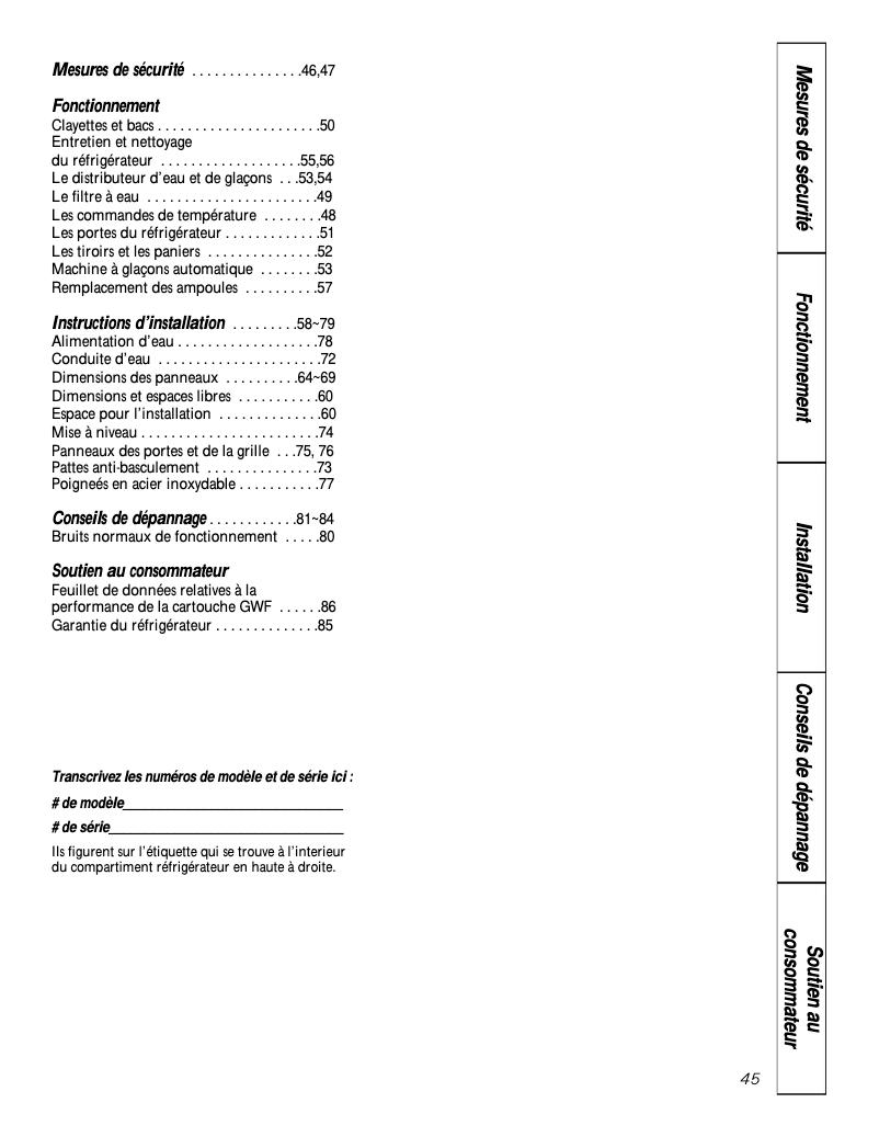 Page 1 de la notice Manuel utilisateur Electrolux E42BS75ETT