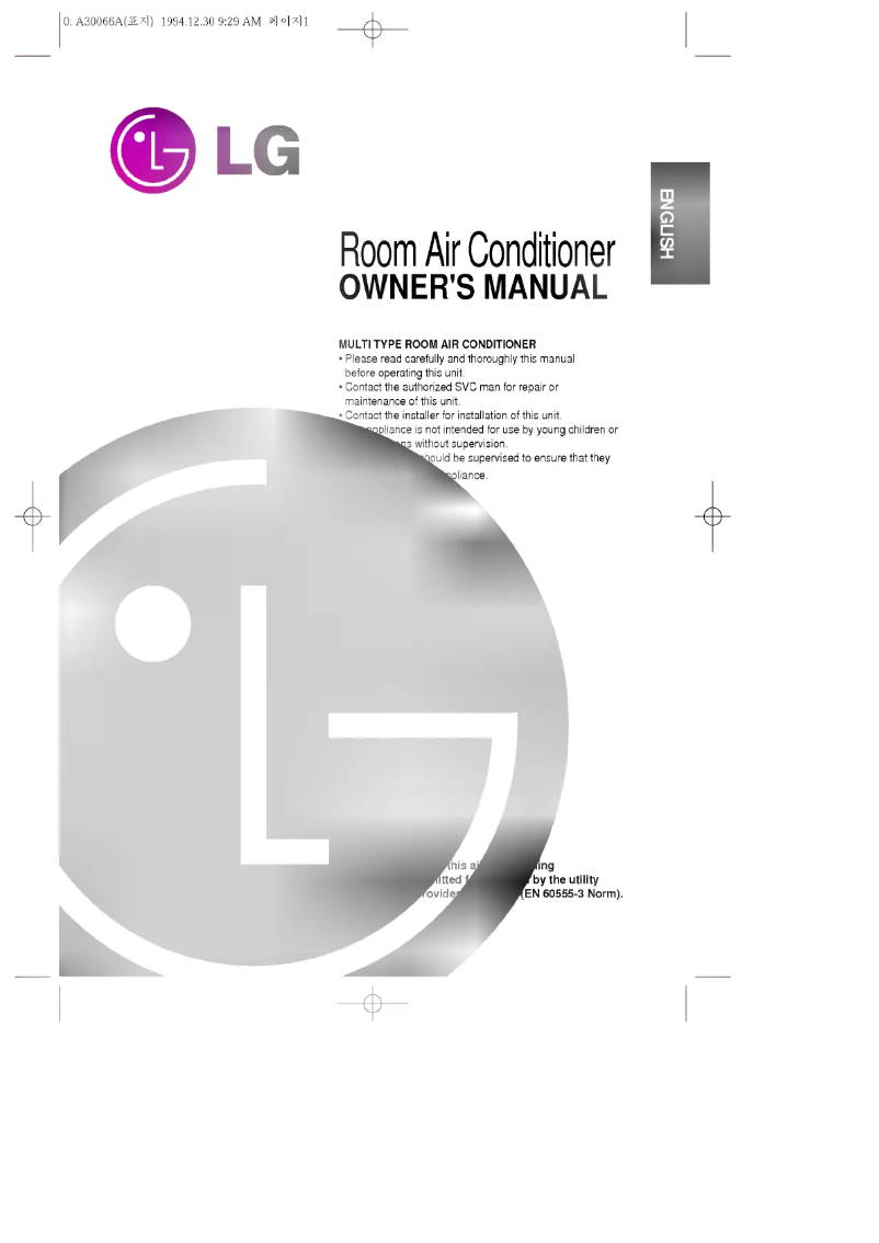 Imagen de la primera página del manual del dispositivo LMN1963H2L