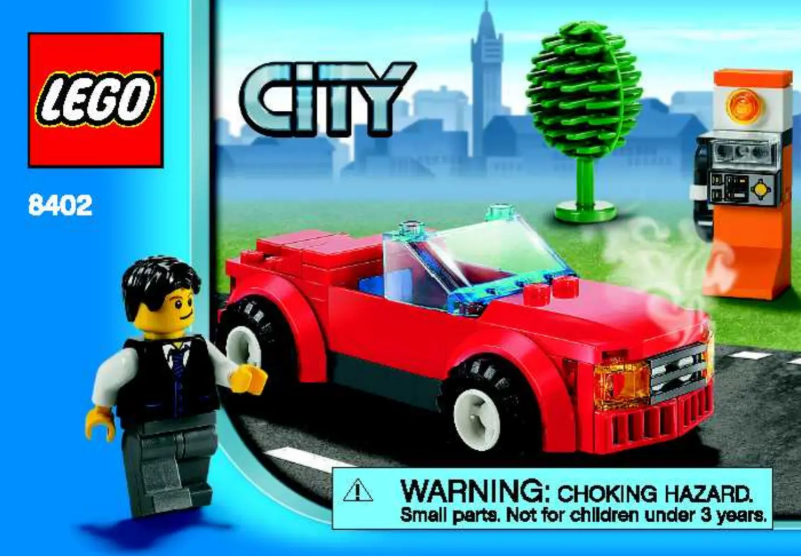 Page 1 de la notice Manuel utilisateur Lego City 8402