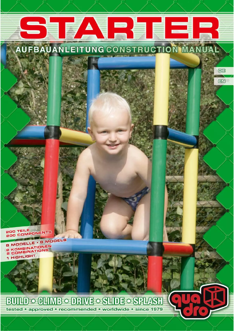 Page n°1 - Manuel utilisateur Quadro Starter