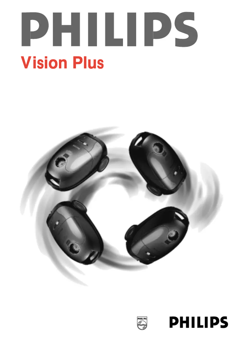 Image de la première page du manuel de l'appareil Vision Plus HR8893