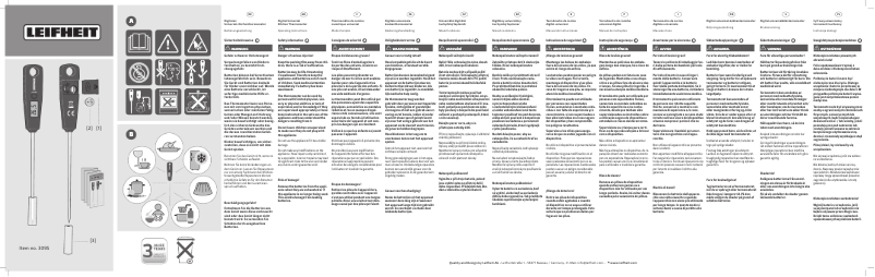 Image de la première page du manuel de l'appareil 3095