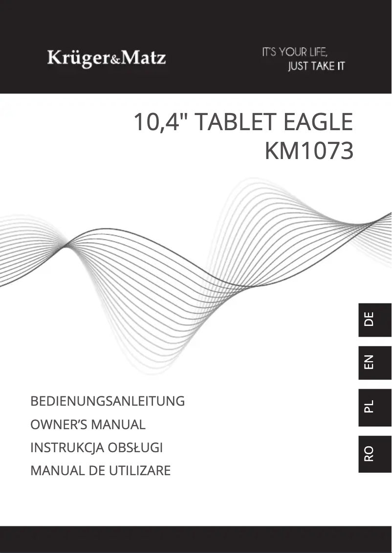 Page n°1 - Manuel utilisateur Krüger&Matz Eagle KM1073