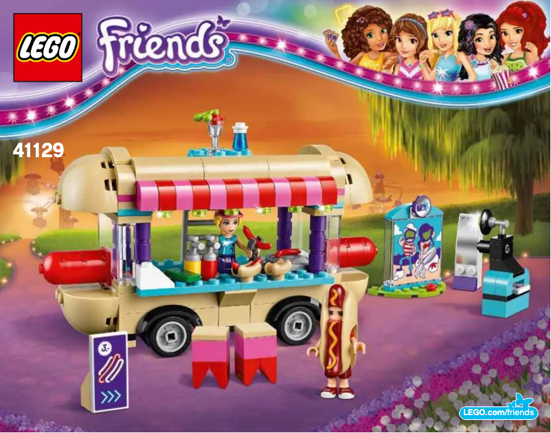 Página 1 del manual Manual de usuario Lego Friends 41129