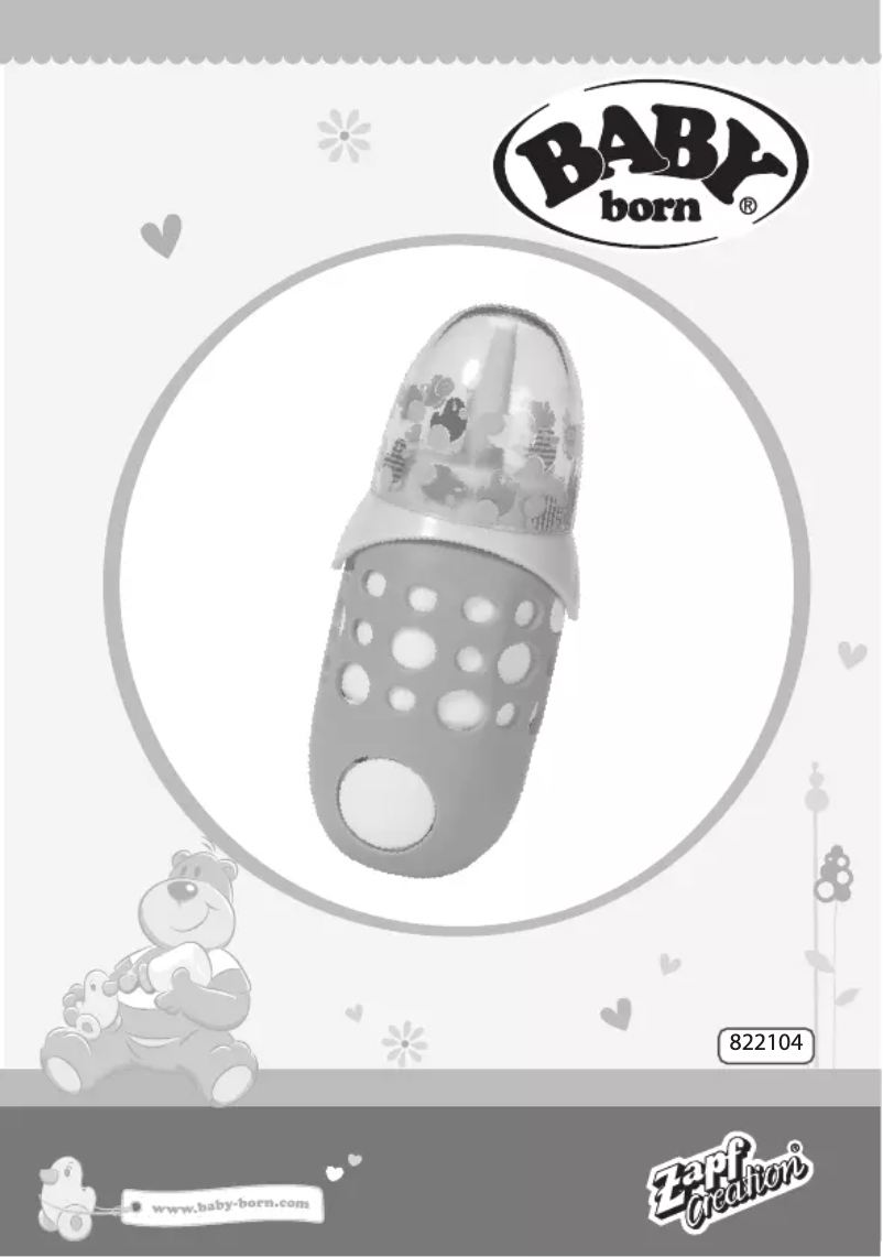 Page 1 de la notice Manuel utilisateur BABY born 822104