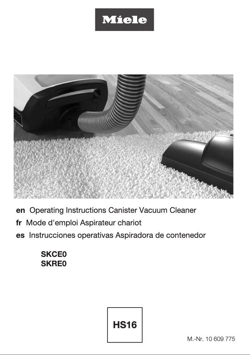 Página 1 del manual Guía de instalación Miele Blizzard CX1 TurboTeam