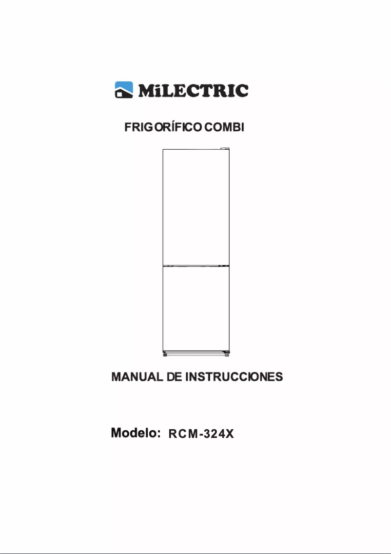 Image de la première page du manuel de l'appareil RCM-324X