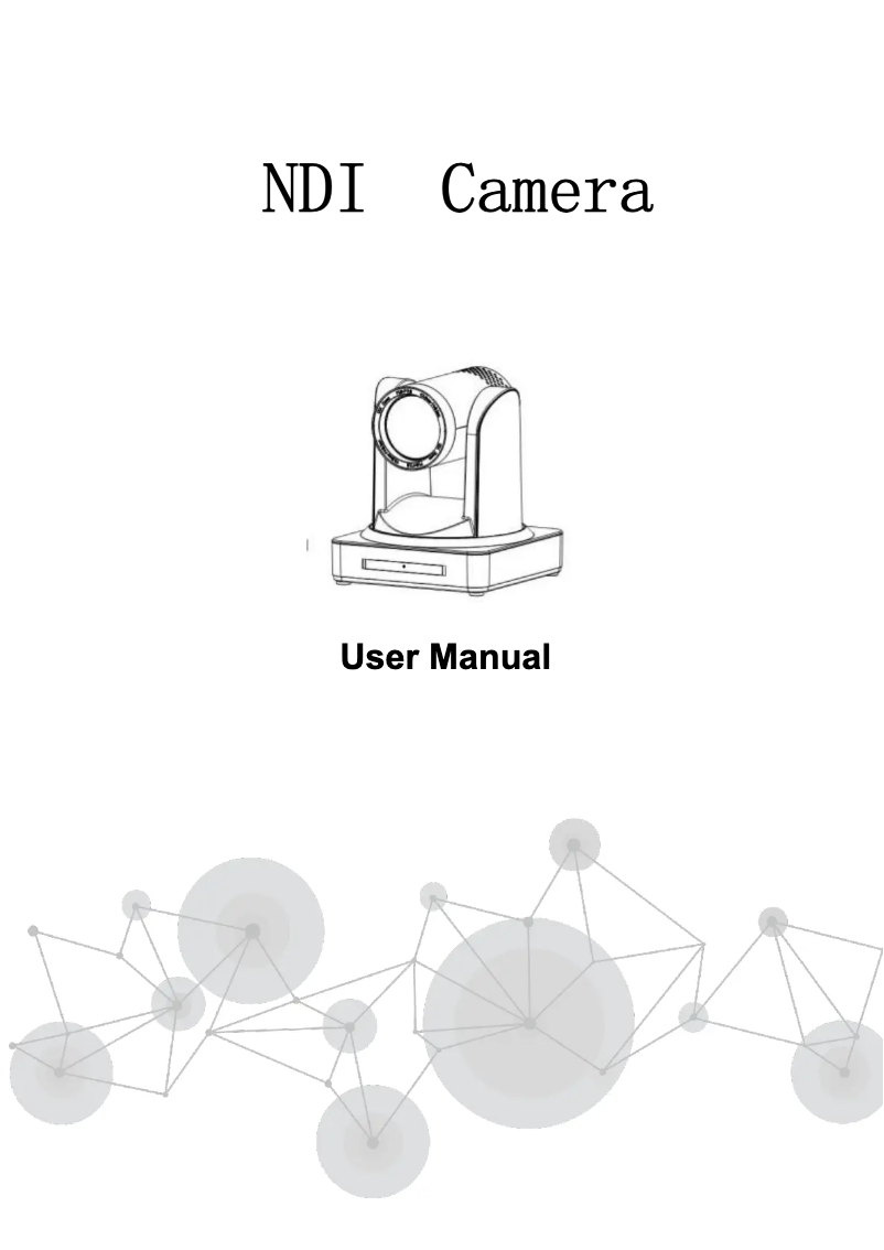 Page 1 de la notice Manuel utilisateur Feelworld NDI20X