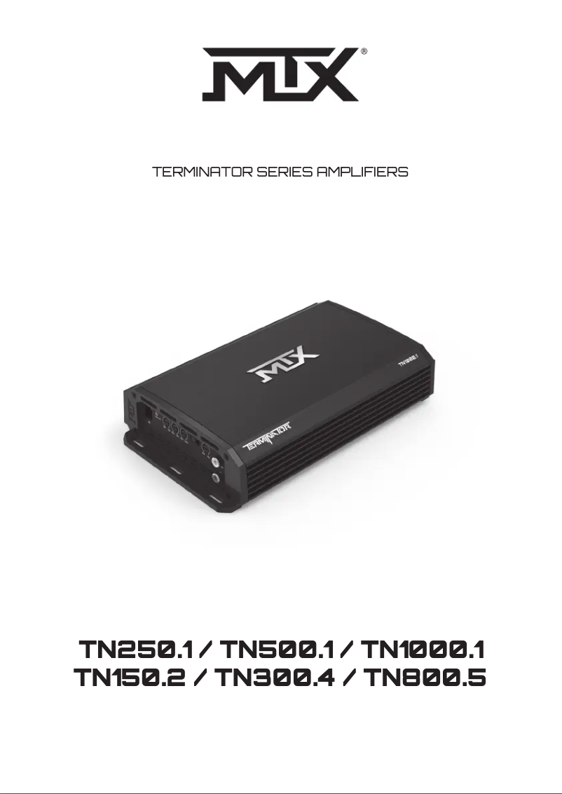 Image de la première page du manuel de l'appareil Terminator TN250.1