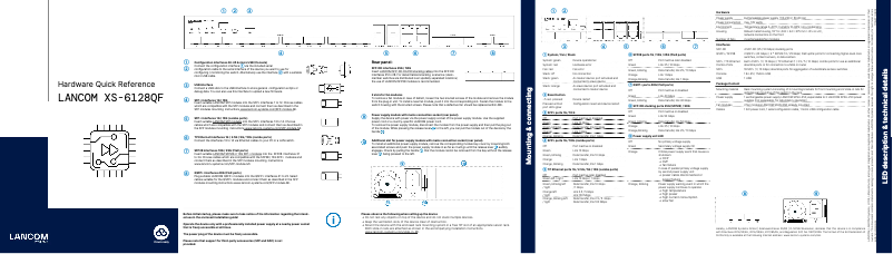 First page image of the manual for XS-61