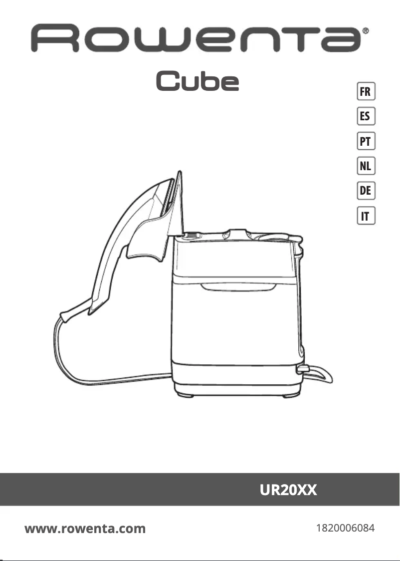 Image de la première page du manuel de l'appareil Cube UR2020