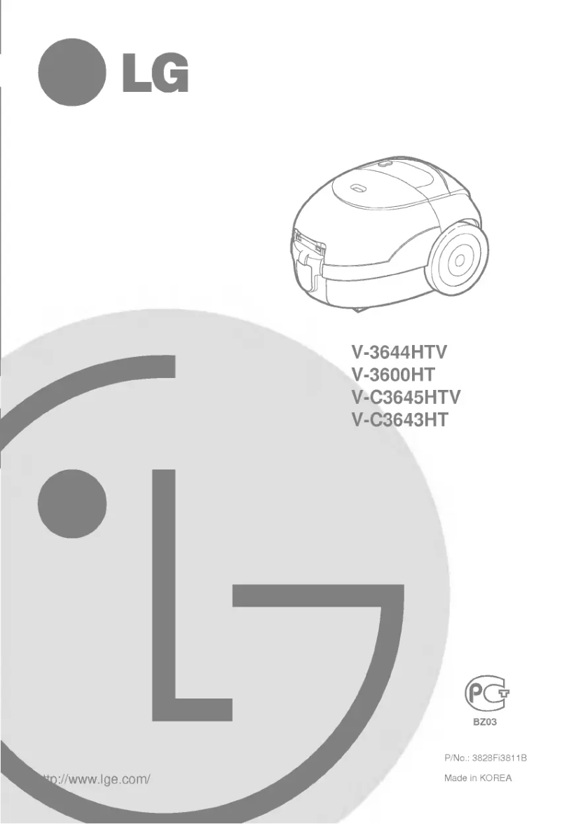 Image de la première page du manuel de l'appareil VTC3643HT