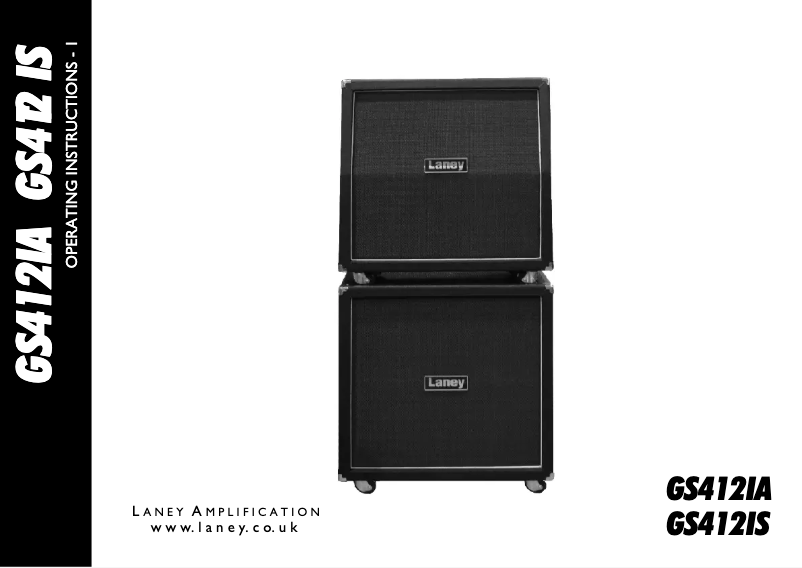 Image de la première page du manuel de l'appareil GS412IA