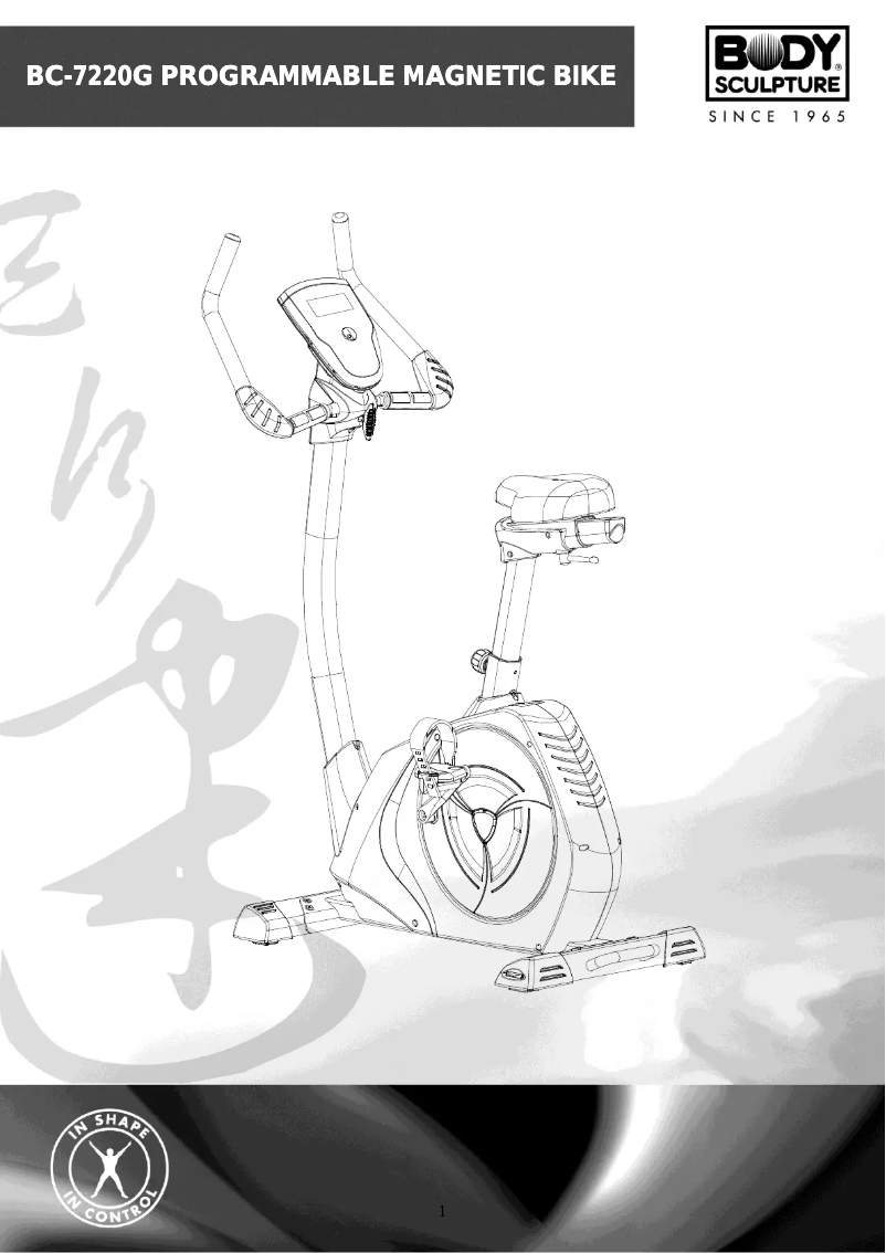 Page n°1 - Manuel utilisateur Body Sculpture BC-7220G
