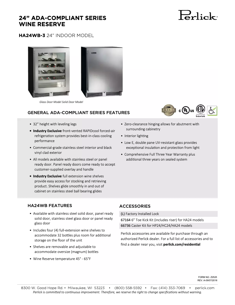 Imagen de la primera página del manual del dispositivo HA24WB-3-3R