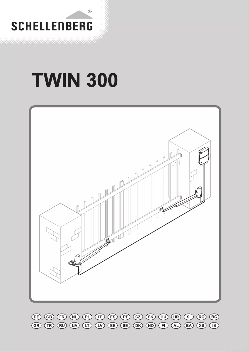 Page n°1 - Manuel utilisateur Schellenberg TWIN 300