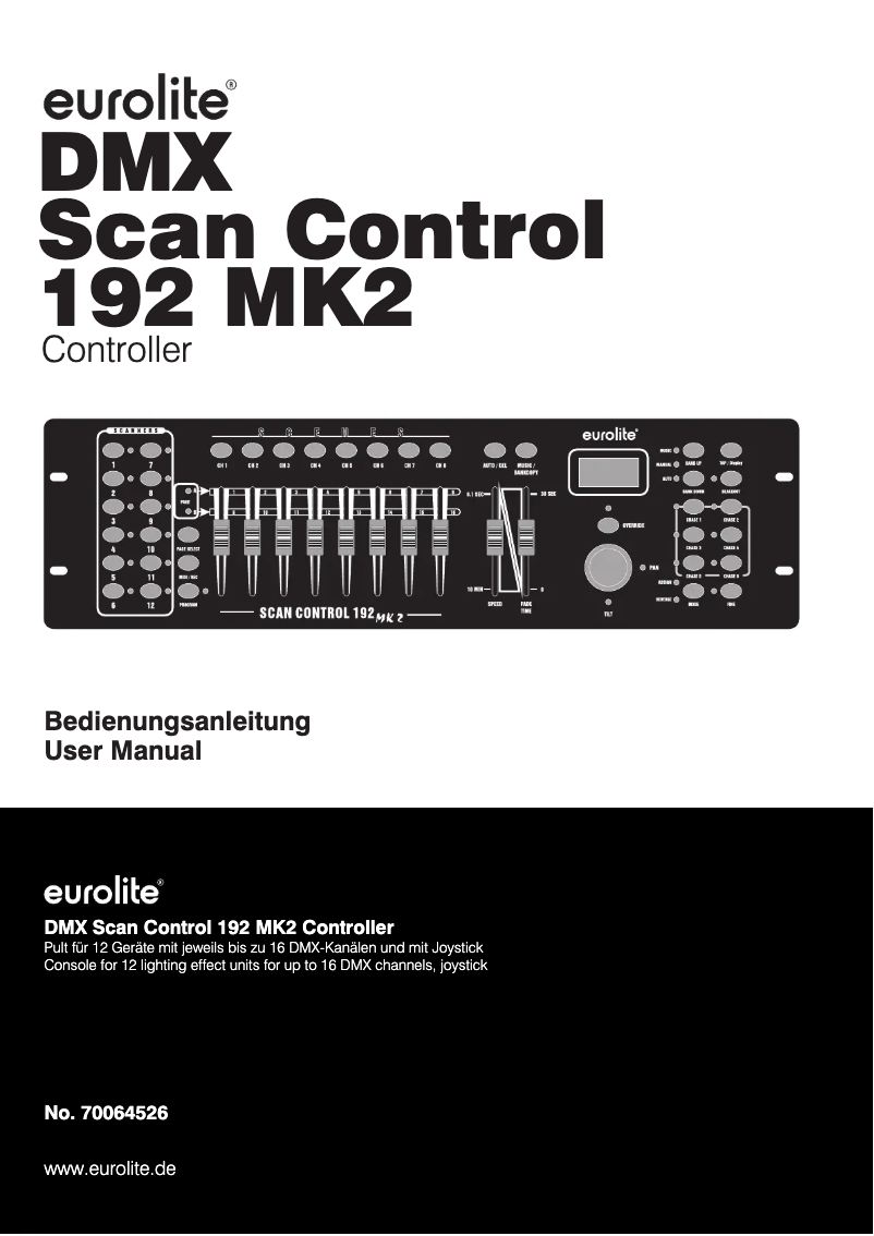 Página 1 del manual Manual de usuario Eurolite FOAM 1500 MK2