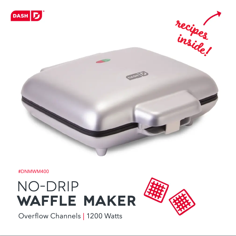 Image de la première page du manuel de l'appareil No-Drip DNMWM400AQ