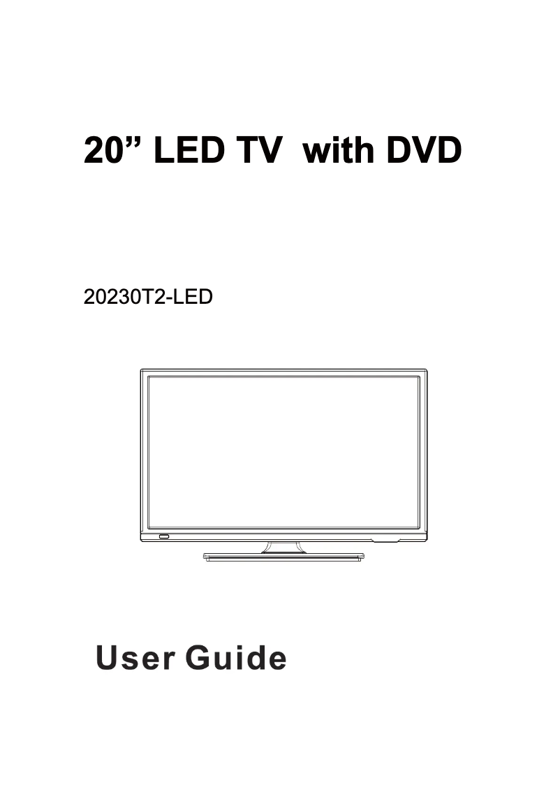 Page n°1 - Manuel utilisateur Cello 20230T2-LED