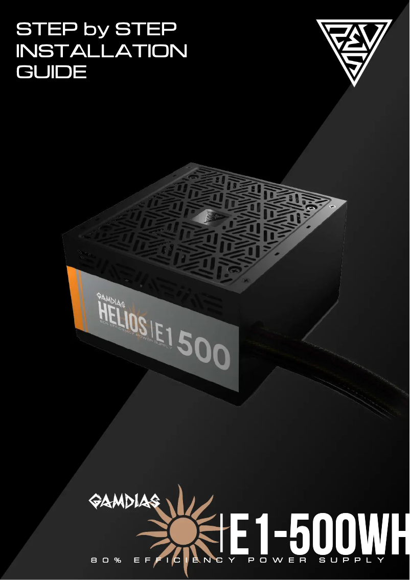 Página 1 del manual Manual de usuario Gamdias Helios E1-500