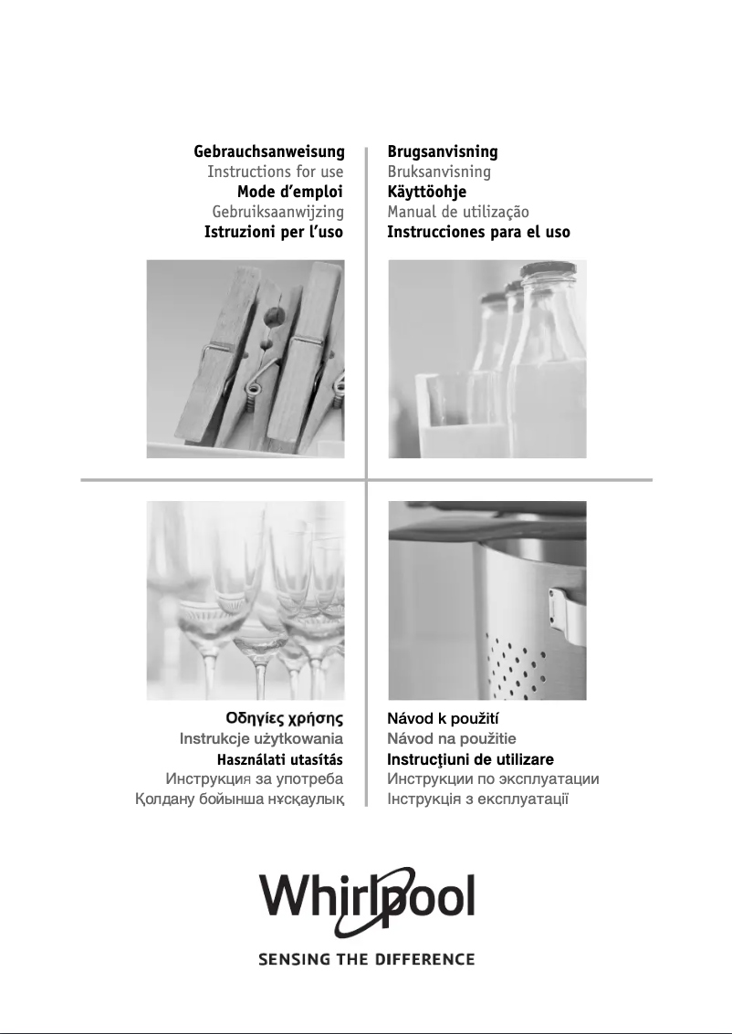 Page n°1 - Manuel utilisateur Whirlpool WA24ODU
