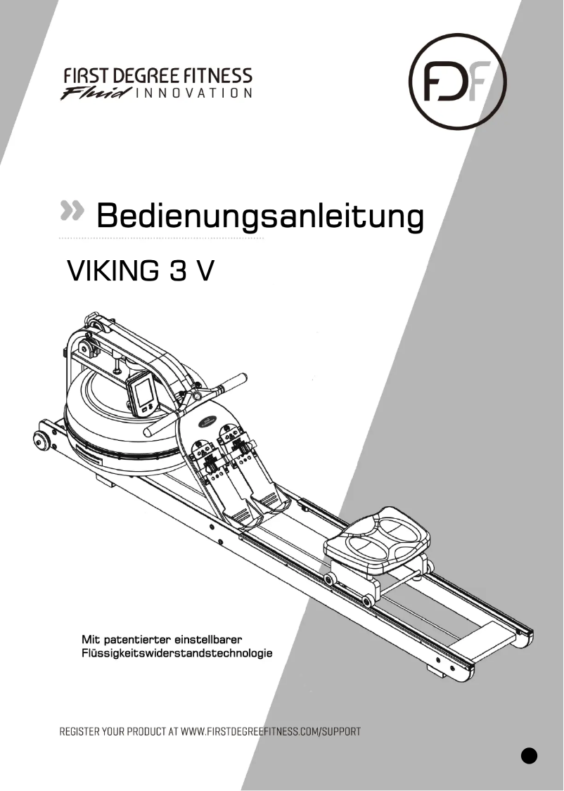 Page n°1 - Manuel utilisateur First Degree Fitness Viking 3 V