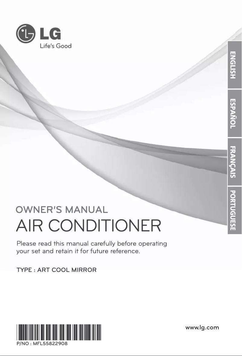 Image de la première page du manuel de l'appareil ARNU09GSER2