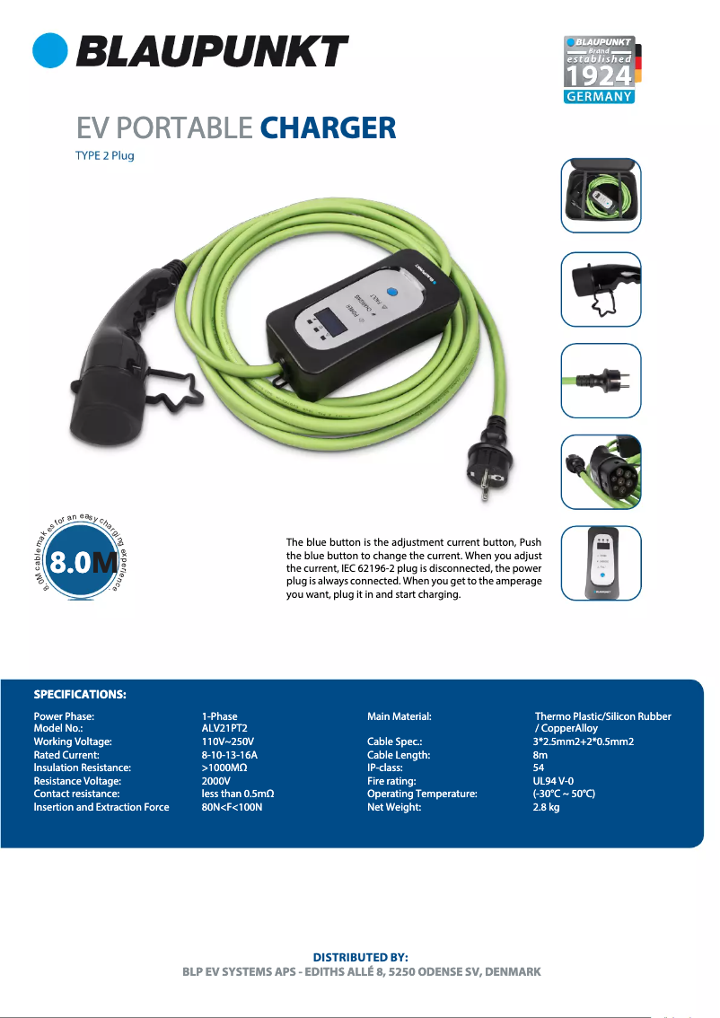 Page n°1 - Manuel utilisateur Blaupunkt ALV21PT2