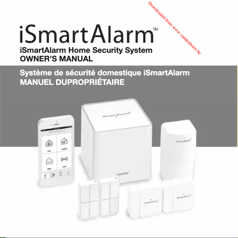 Page 1 de la notice Manuel utilisateur iSmartAlarm Contact Sensor