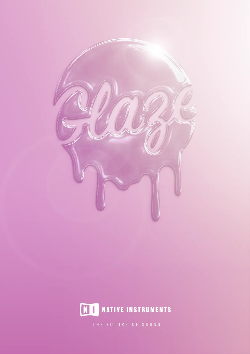 Page 1 de la notice Manuel utilisateur Native Instruments Glaze