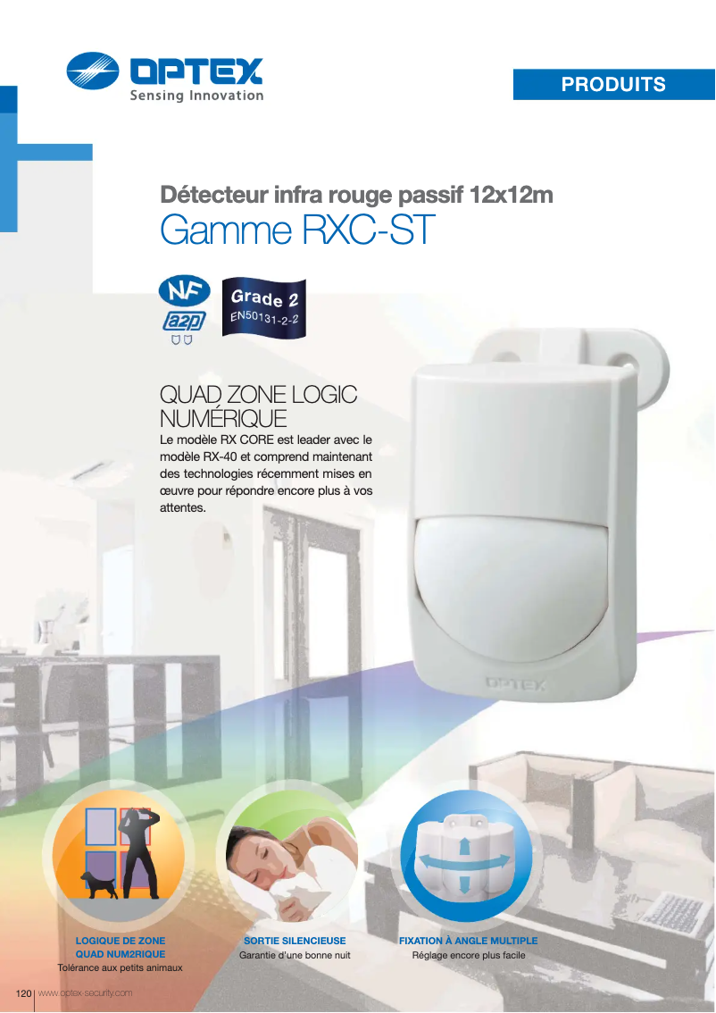 Image de la première page du manuel de l'appareil RXC-ST