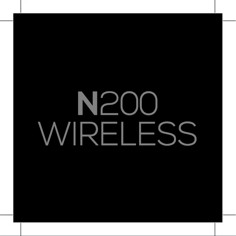 Page 1 de la notice Manuel utilisateur AKG N200