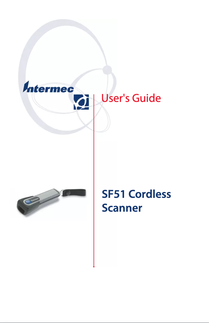Page n°1 - Manuel utilisateur Intermec SF51