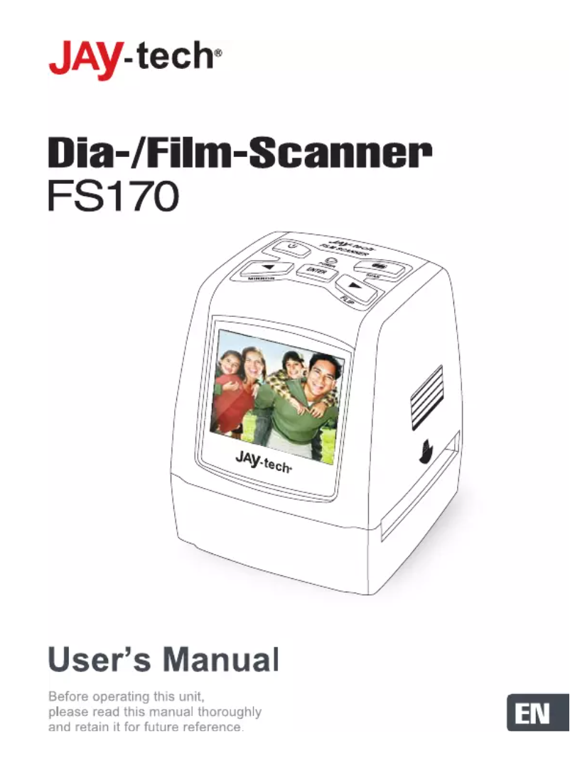 Page n°1 - Manuel utilisateur Jay-Tech FS170