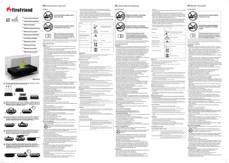 Image de la première page du manuel de l'appareil DF-6513