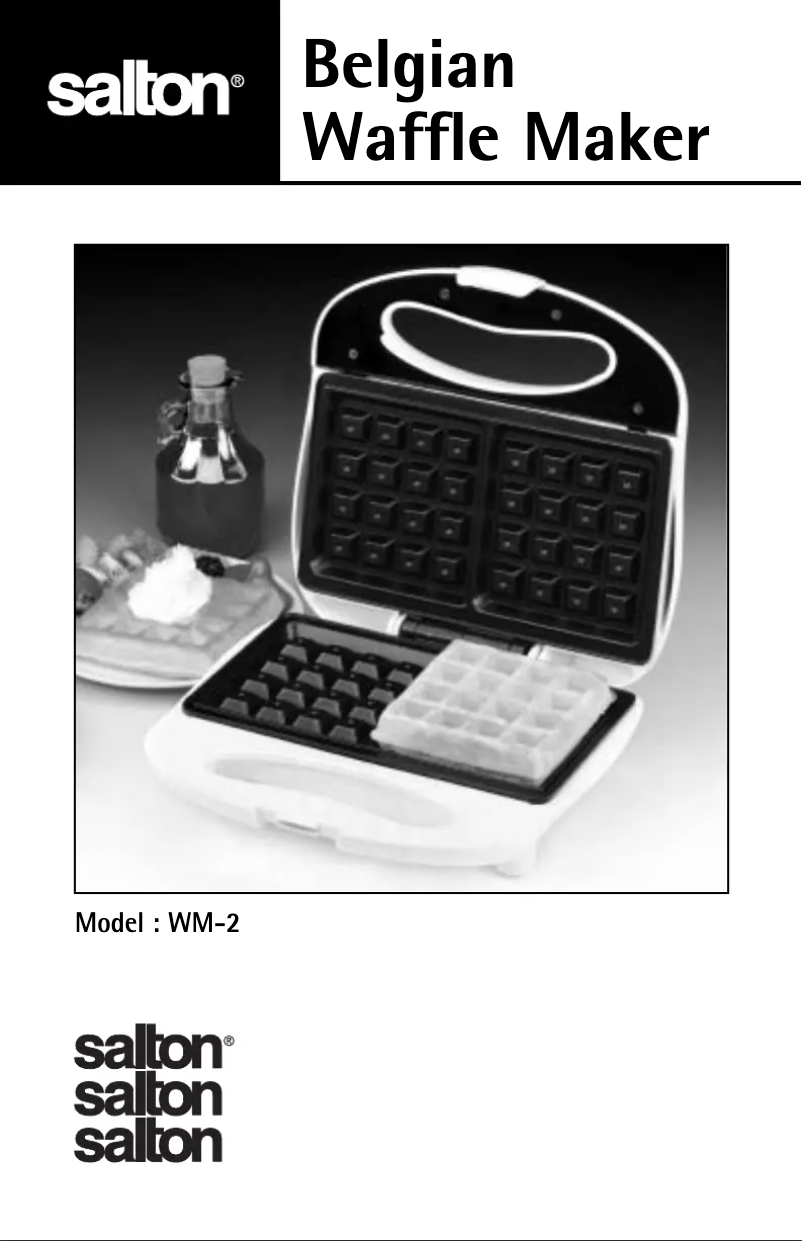 Página 1 del manual Manual de usuario Salton WM-2