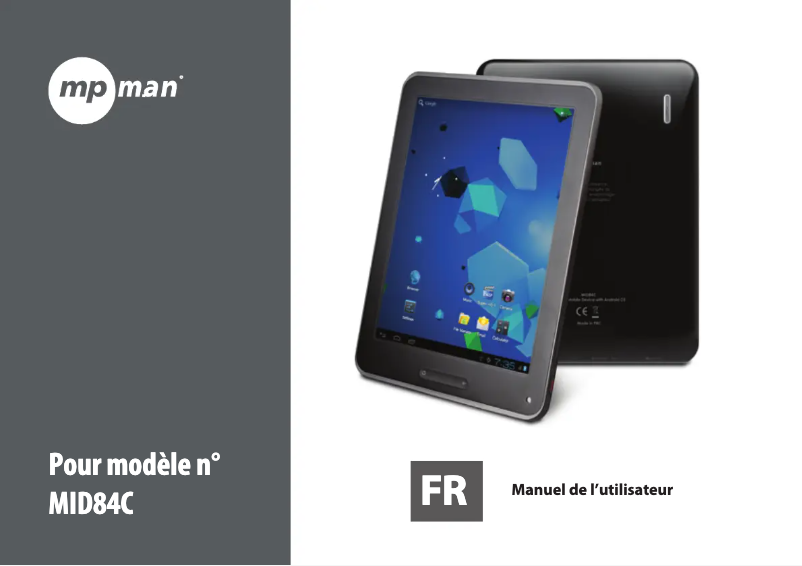 First page image of the manual for MID84C