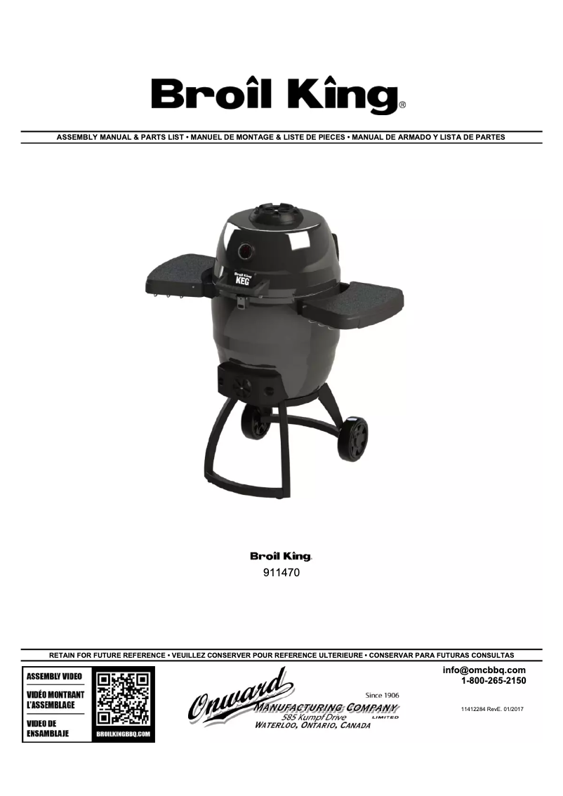 Image de la première page du manuel de l'appareil 911470