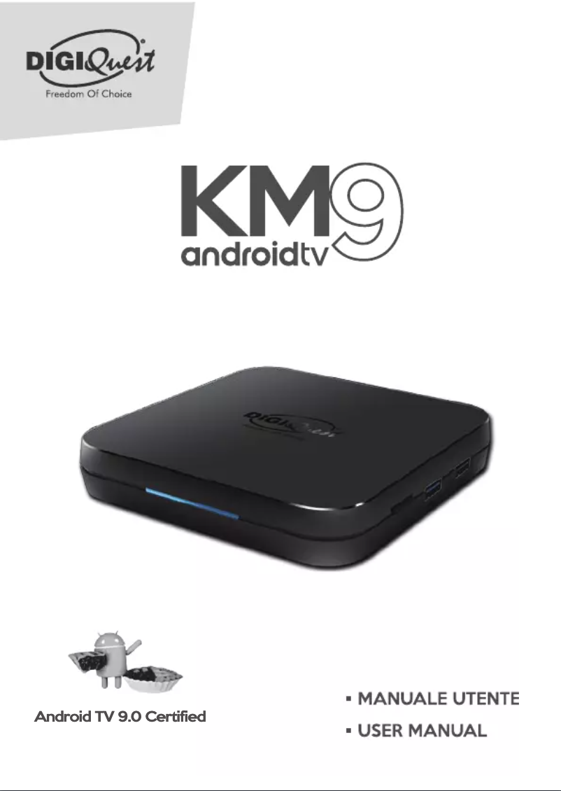 Página 1 del manual Manual de usuario Digiquest KM9