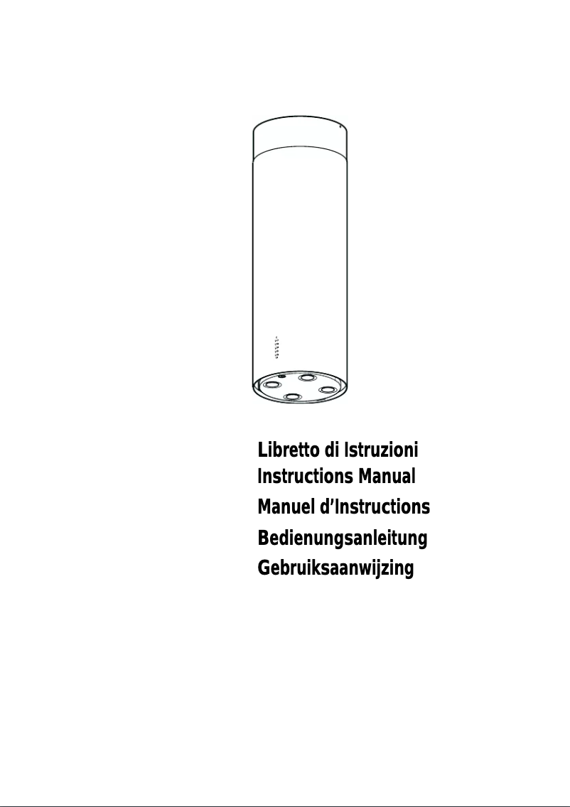 Page 1 de la notice Manuel utilisateur Mepamsa Cylindre Isla