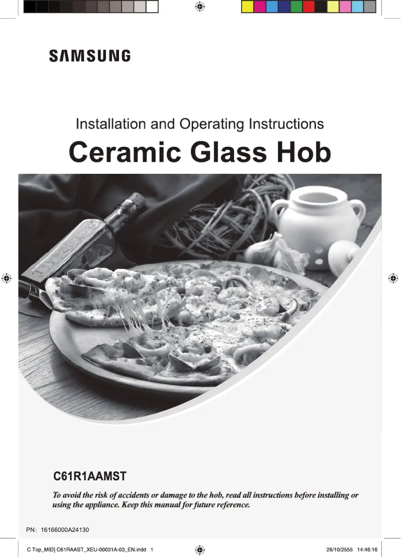 Page 1 de la notice Manuel utilisateur Samsung C61R1AAMST