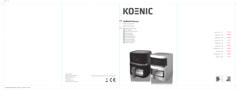 Page n°1 - Manuel utilisateur Koenic KAF 41323 W