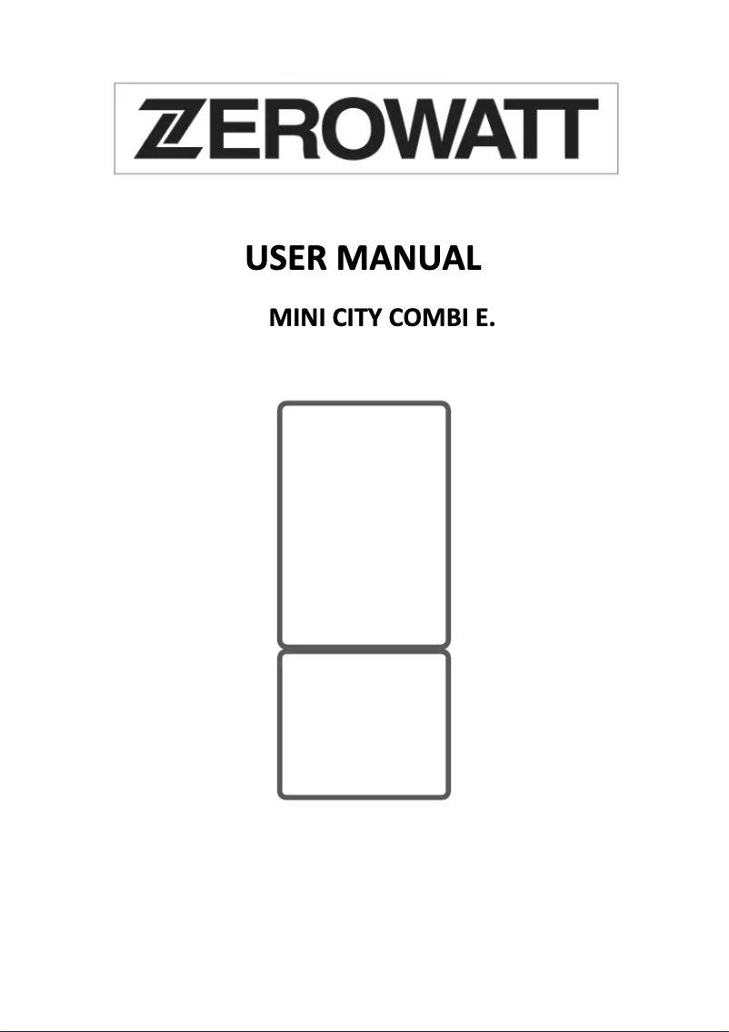 Page 1 de la notice Manuel utilisateur Candy ZMCL 5142W