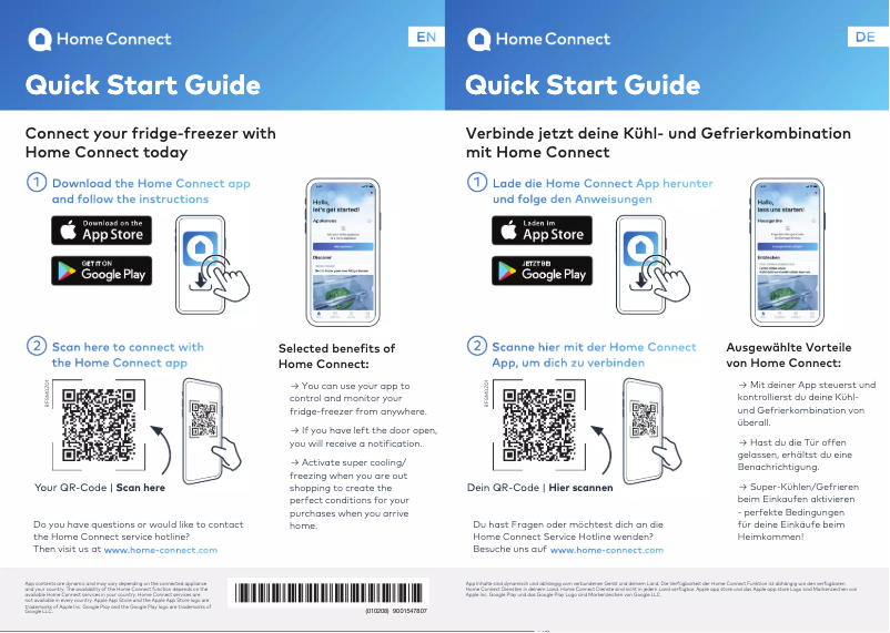 Page 1 de la notice Manuel utilisateur Balay 3KUE037S